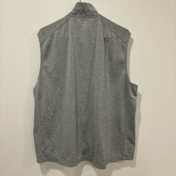 Vineyard Vines Men’s Fairhaven Vest Golf Gray Camo OTG Performance Zip Up Sport - Picture 11 of 11